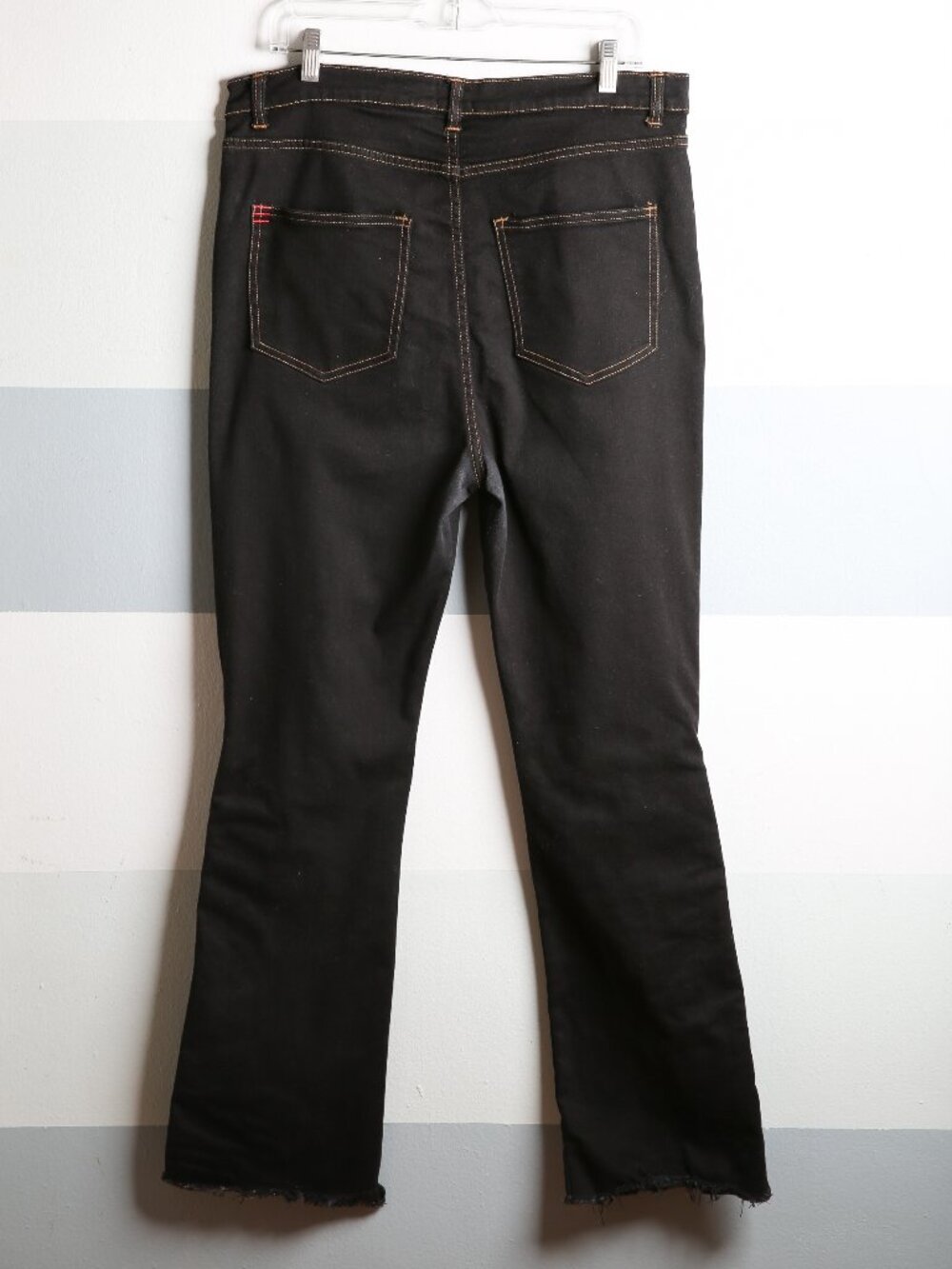 BDG Urban Outfitters Celina High-Rise Snap-Button Flare Jeans - Picture 2 of 10